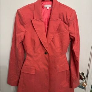 A.L.C. Women's Vibrant Coral Blazer Dress
